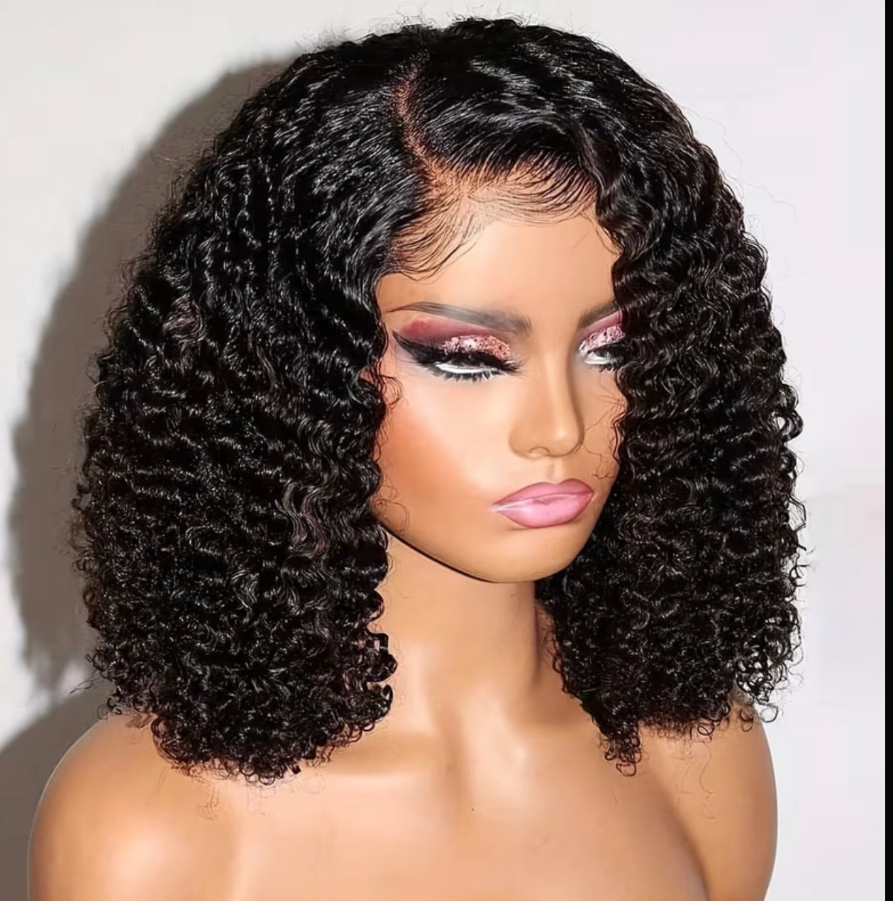 Curly Bob Lace Front Wig