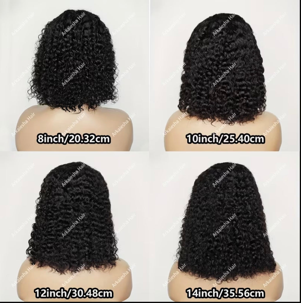 Curly Bob Lace Front Wig
